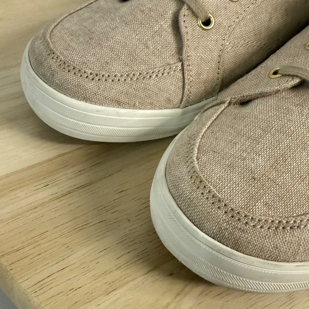 Keds Women's Sneakers Canvas Stripe Oxford Athleisure Memory Foam Shoes Size 11W